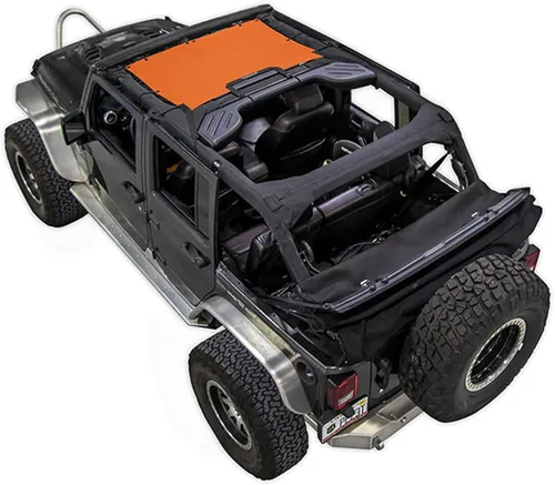 Vista 20 de Malla para sombra SPIDERWEBSHADE para Jeep Wrangler JKini con protección UV, accesorio hecho en EE.UU., para tu JK de 2 puertas y JKU de 4 puertas