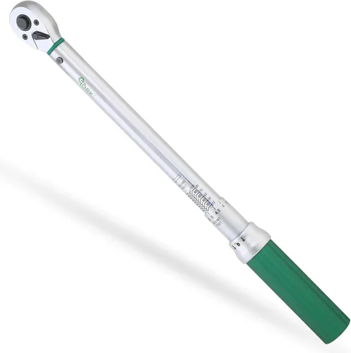 Vista 7 de eTORK Llave dinamométrica de 1/4 con sistema de bloqueo magnético, llave dinamométrica de pulgada-libra (5-50 in-lb) (0.6-5.6 Nm), precisión