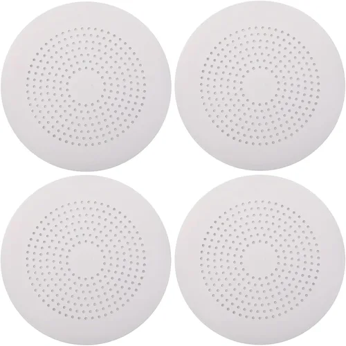 Vista 10 de Paquete de 6 atrapapelos de desagüe de silicona duradera, tapones para cabello, cubiertas para desagüe de ducha, fácil de instalar y limpiar