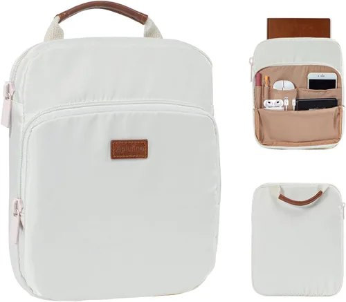 Vista 10 de Aplufine Funda de libro con cremallera, bolsa de libro de 11 x 9 pulgadas, bolsa protectora de libros, funda de libro para amantes de los libros