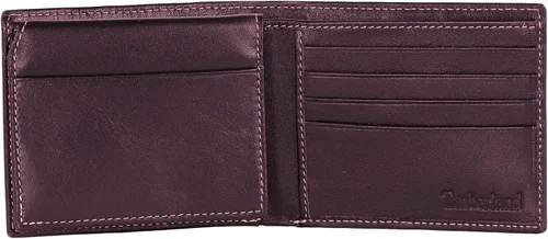 Vista 4 de Timberland GT SKN - Cartera de piel para hombre, con bolsillo con tapa adjunto, color marrón