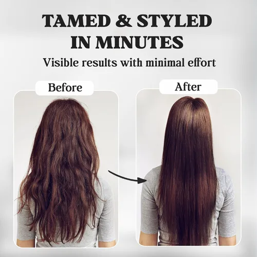 Vista 5 de Peine HerStyler para Alisar el Cabello - Protege las Manos - Sin Más Nudos - Estilo Profesional - Peine Versátil para Peinar el Cabello - Apto