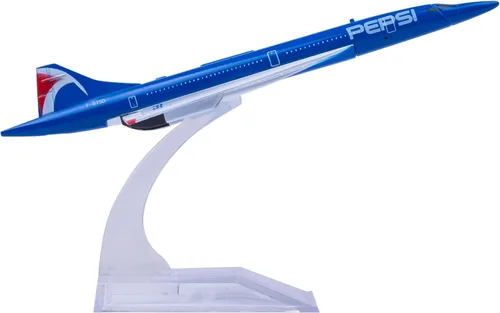 Modelo de escala Plane Concorde Modelo Avión Diecast Aviones Modelo de avión de metal para regalo