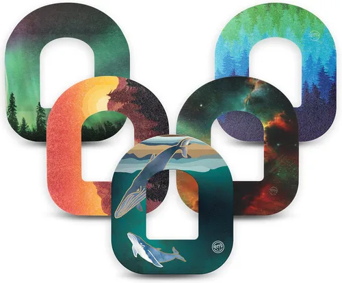 Vista 36 de ExpressionMed - Parches adhesivos para Omnipod (paquete de 5) - Impermeables y resistentes al sudor, cubiertas de sensor que no se deshilachan