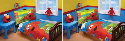 Vista 8 de Plaza Sésamo Juego Infantil de ABC 123 de 4 piezas