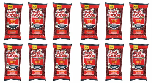 Vista 10 de Frijoles negros sazonados 16 oz Ragin Cajun (paquete de 1)