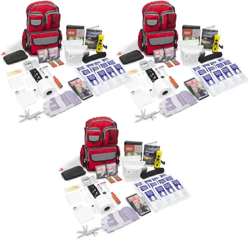 Vista 11 de Urban Survival Bug-Out Bag y suministros de supervivencia en desastres para hasta 6 personas