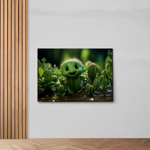 Vista 5 de Vintage Printable Country Landscape Painting, Mega Bundle, Antique Mountain Nature Prints Wall Art, canvas Cute Cactus wall art, large canvas art