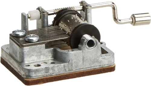 Vista 8 de Caja de música a manivela Happy Birthday, Kikkerland