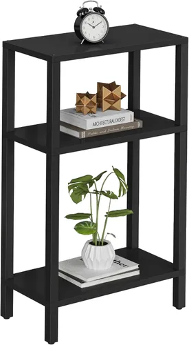 Vista 18 de TUTOTAK Mesa auxiliar pequeña, mesa de extremo estrecho, mesa de sofá delgada, mesita de noche delgada, mesa de sofá, sala de estar, dormitorio