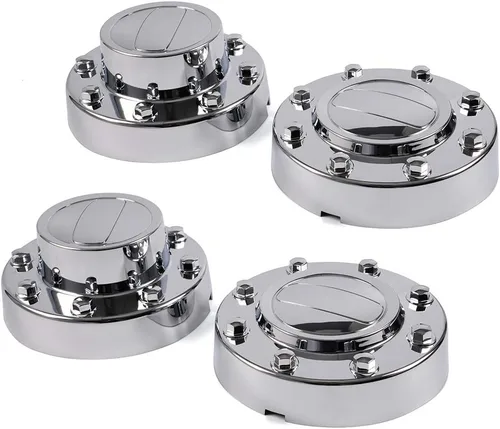 Vista 16 de GRAND ORANGE Juego de 4 tapas centrales de plástico ABS para Ford F150 Truck Bronco 1980-1996 / Van 1992-1996