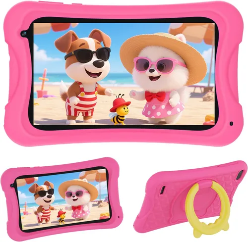 Vista 9 de DigiLand Tablet Android para niños, tabletas Android de 7 pulgadas para niños, tableta para niños pequeños con funda incluida, 4 GB + 32 GB, control
