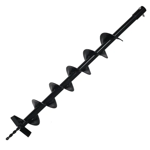 XtremepowerUS repuesto para excavadora barrena/hielo/ juego de extensión/hoja de repuesto, 4"