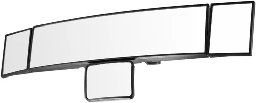 Vista 6 de SINGARO Espejos retrovisores interiores, espejos retrovisores panorámicos universales para automóvil, accesorios de espejo retrovisor de ángulo