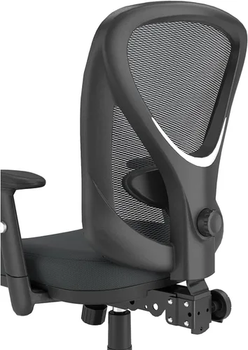 Vista 4 de Staples Carder - Silla ergonómica de malla, soporte lumbar, ajustable Diseñado para el trabajo diario de escritorio en el hogar o en entornos