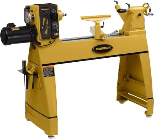 Torno para carpintería Powermatic de 20" x 35", 2 HP, 220V 1Fas (Modelo 3520C)
