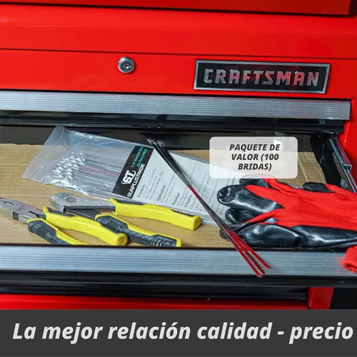 Vista 9 de Bridas de Cremallera Metálicas de 11.8 pulgadas, 100 piezas, Bridas de Cremallera de Acero Inoxidable 304 de Servicio Pesado, Multiusos