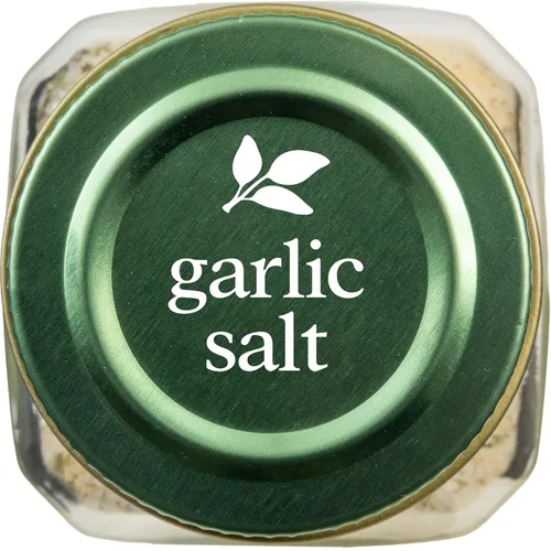 Vista 3 de Simply Organic Sal de ajo certificada orgánica, recipiente de 4.7 onzas