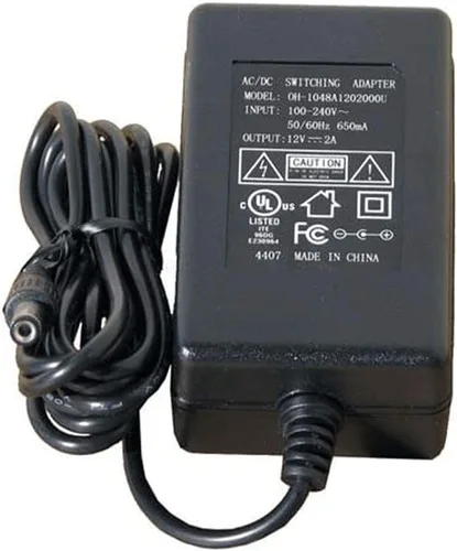 VideoSecu Adaptador de fuente de alimentación de cámara de seguridad de 12 V CC 2A 2000 mA 100 V - 240 V CA Regulada Potencia UL Listado Certificado