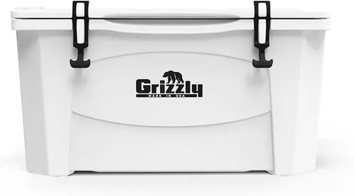Vista 20 de Grizzly Coolers Refrigerador de 6 cuartos Rojo