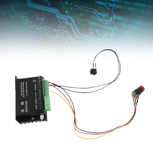 Vista 2 de Controlador del controlador del motor,DC 48V 500W CNC sin escobillas husillo BLDC controlador de motor controlador, controlador de motor paso a paso