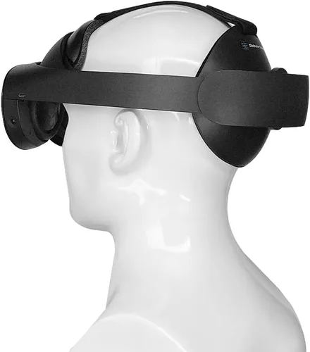 Globular Cluster Comfortable Kit Compatible with Meta Quest Pro-Soft and Bigger Forehead Pads and Rear Pads with Top Strap Added