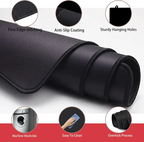 Vista 4 de Cubierta de Estufa Cubiertas de Estufa Para Estufas Eléctricas Plegable Multiusos Protector Superior de Vidrio Goma Natural Gruesa Revestimiento