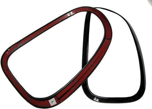 Vista 3 de ATEX Pegatinas de cubierta de lámpara trasera negra brillante (pintada) para Cooper Countryman R60 R61 MK2 2010-2016