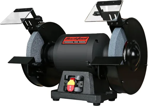 Vista 12 de BUCKTOOL Esmeriladora de banco de 6 pulgadas 1/3HP de baja velocidad, Esmeriladora de rueda sin oscilación de alta precisión, TLG-150S