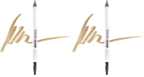 Vista 28 de wet n wild Brow-Sessive Lápiz de Cejas, Pincel Spoolie de Doble Punta Ultra-Preciso para Forma Perfecta Construible y Mezclable, Tonos Naturales