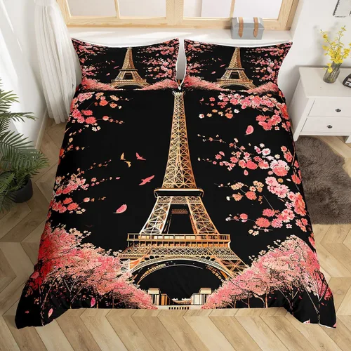 Vista 31 de Funda de edredón Happy Camping, juego de ropa de cama para niños, casa rodante, camper, funda de edredón vintage de madera estilo granero