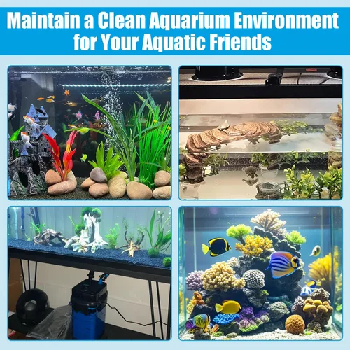 Vista 6 de AQUANEAT Almohadillas de filtro de repuesto compatibles con Cascade 700/1000 CCF2UL/CCF3UL Genérico Acuario Floss Media