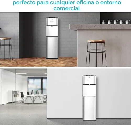 Vista 9 de Avalon dispensador de agua refrigerada, agua sin botella, de limpiado automático y grado comercial. 3 configuraciones de temperatura. Agua caliente
