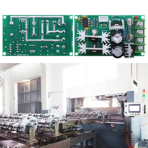 Vista 4 de Create idea PWM Módulo controlador de velocidad del motor DC 12V 24V 36V 48V velocidad ajustable PWM controlador gobernador electrónico interruptor