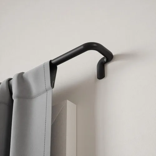 Vista 8 de Umbra Twilight Juego de Barras para Cortinas – Diseño Envolvente Ideal para Paneles Blackout o de Oscurecimiento de Habitación, 30 a 84 Pulgadas