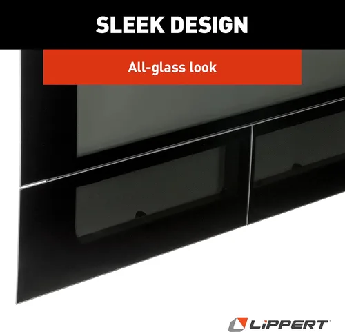 Vista 4 de Lippert Components Sprinter Cargo Van Ventana, lado trasero del conductor (doble ventilación) para modelos de distancia entre ejes de 144 y 170