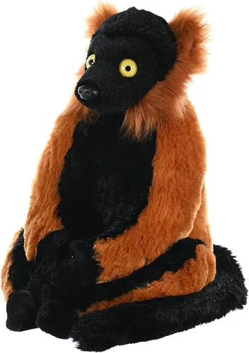 Vista 2 de Wild Republic Red Ruffed Lemur Plush, Stuffed Animal, Plush Toy, Gifts for Kids, Cuddlekins12 Inches