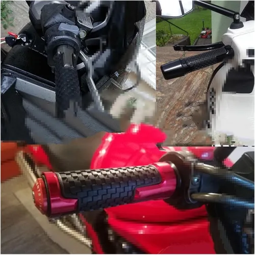 Vista 3 de Motorcycle Handlebar Grips 7/8" Motorcycle Handlebar Hand Grips Bar End Gel Grip for Yamaha Xmax X MAX X-MAX 125 250 300 400 2017 2018 2019 Scooters