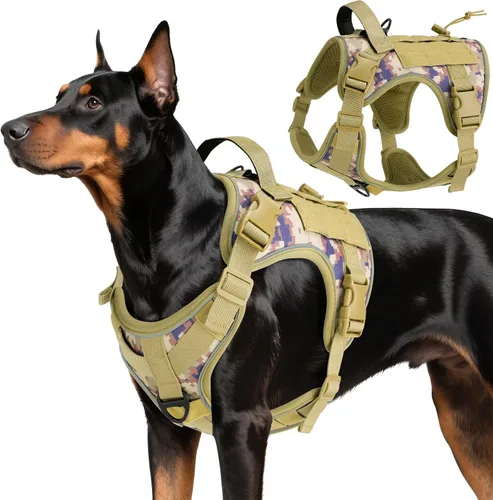 Vista 33 de VavoPaw cinturón de seguridad para perro, arnés de coche con hebilla ajustable para perro, cinturón de seguridad de nailon para mascotas, resistente
