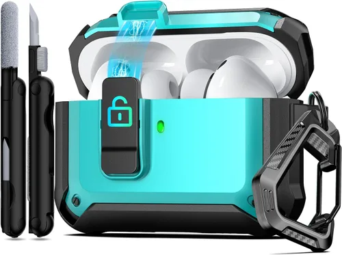 Vista 39 de RFUNGUANGO - Caja protectora para AirPods de 2° generación, modelo 2024, diseño espacial, compatible con Airpods Pro 1/2 y funciona con MagSafe
