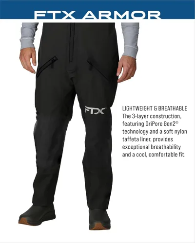 Vista 5 de FROGG TOGGS Baberos de pesca FTX Armor Premium impermeables para lluvia para hombre