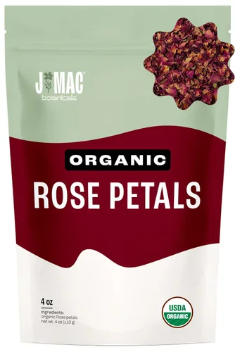 Vista 71 de J Mac Botanicals, Hierba orgánica de hierba de San Juan (4 oz) de hojas sueltas de té de hierba de San Juan