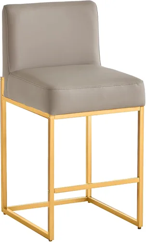 Vista 44 de Taburetes de bar de altura de mostrador, juego de taburetes de bar de piel sintética de 3,26 pulgadas, taburetes de cocina modernos con respaldos