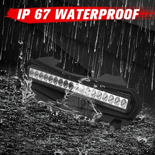 Vista 4 de A & UTV PRO Luz LED de capó para Yamaha Wolverine RMAX 1000 RMAX2/RMAX4 2021 2022 2023 2024 2025, barra de luz auxiliar delantera, accesorios de luz