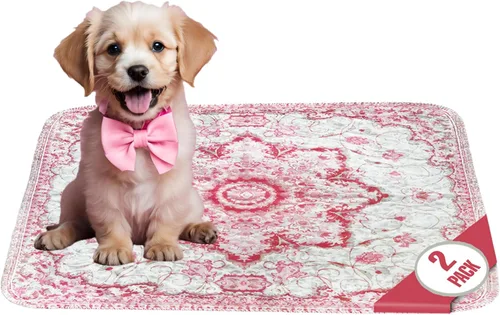 Vista 38 de PUPIBOO Almohadillas lavables para orina para perros y gatos - Almohadillas de entrenamiento para cachorros reutilizables súper absorbentes - 100%