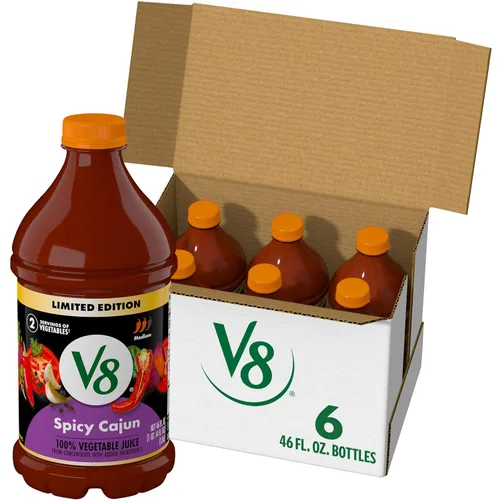 Vista 28 de V8 Antioxidantes Original 100% Jugo Vegetal, Botella de 46 fl oz