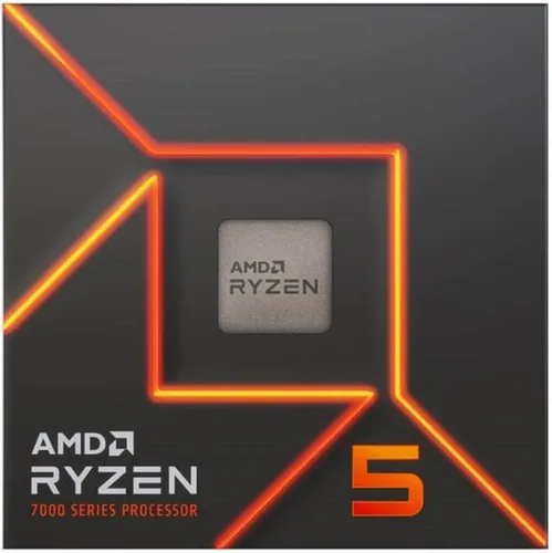 Vista 9 de AMD Procesador de escritorio desbloqueado Ryzen 5 7600 de 6 núcleos y 12 hilos