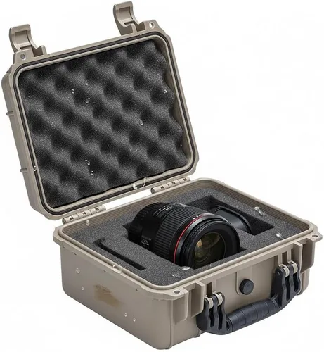 Vista 8 de MEIJIA Funda protectora portátil impermeable para todo tipo de clima, funda rígida, funda para cámara con espuma de ajuste personalizado, compatible