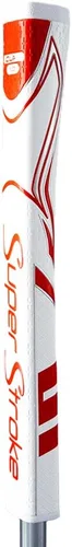 Vista 2 de SuperStroke Zenergy Claw Golf Putter Grip Blanco/Rojo