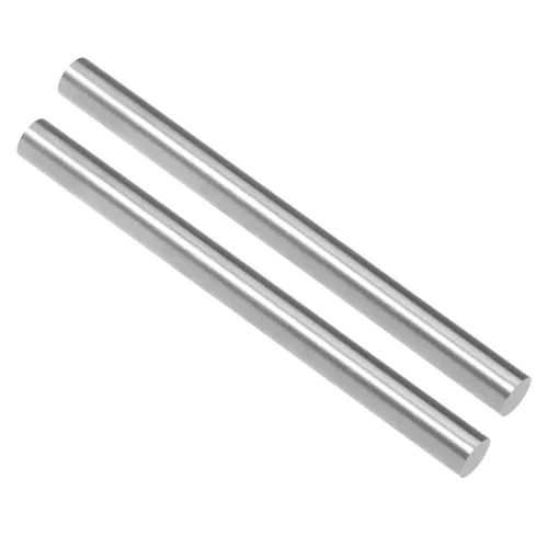 Vista 21 de uxcell 2 piezas varillas de metal redondas de acero, 2 mm x 200 mm de acero de alta velocidad (HSS) barra de torno herramienta, para eje engranaje